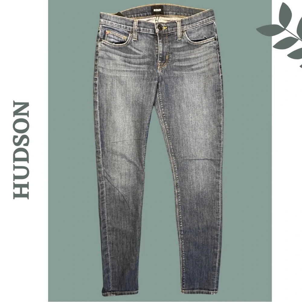 Hudson Jeans Krista Low-Rise Super
Skinny Jean Size 28 - Picture 3 of 9